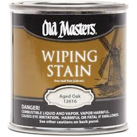 Old Masters Old Masters 292681 0.5 Pint Aged Oak Wiping Stain 86348126169